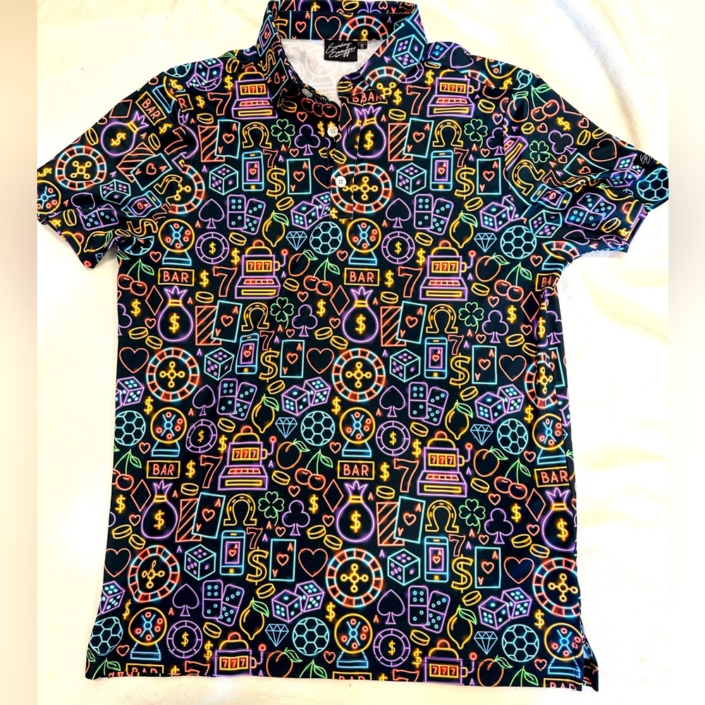 Sunday Swagger Golf Polo size small